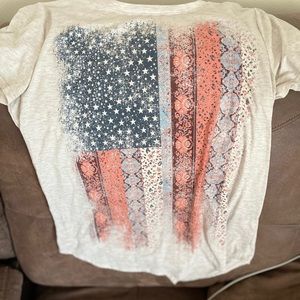 American Flag Tshirt